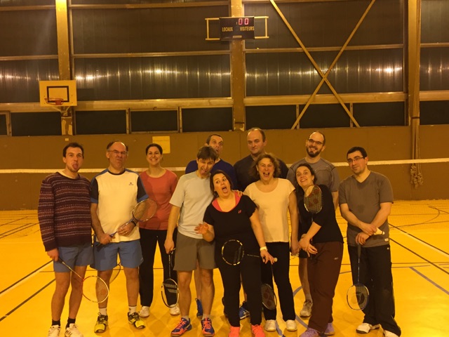 Entrainement du vendredi soir - tournoi Noël 2016