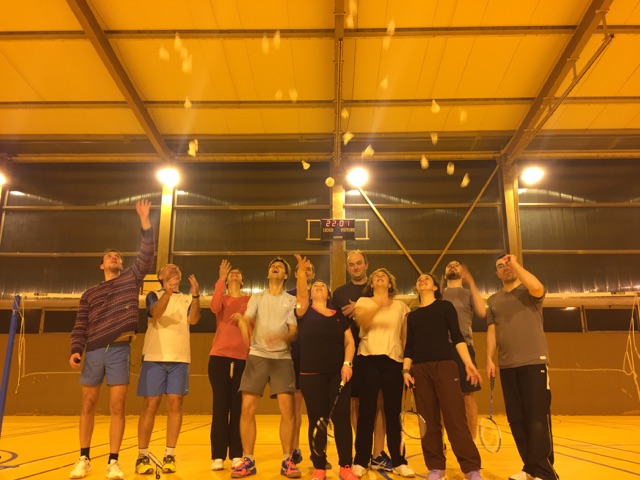 Entrainement du vendredi soir - tournoi Noël 2016