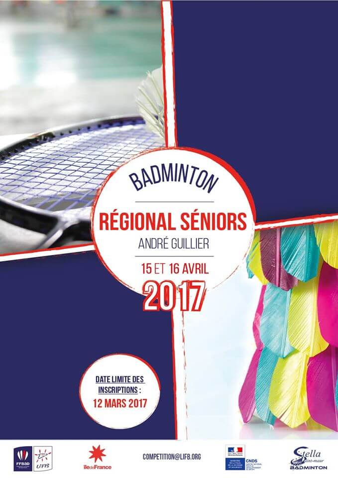 Championnat Regional Seniors Andre Guillier 2017