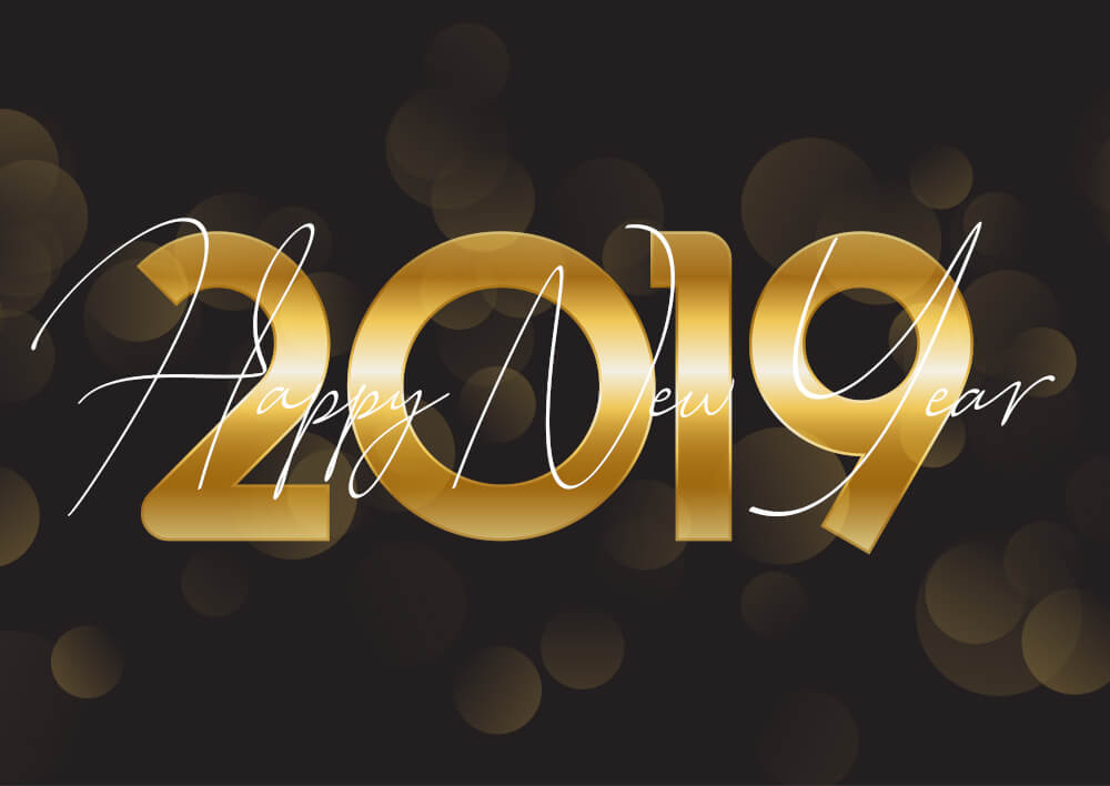 bonne annee 2019