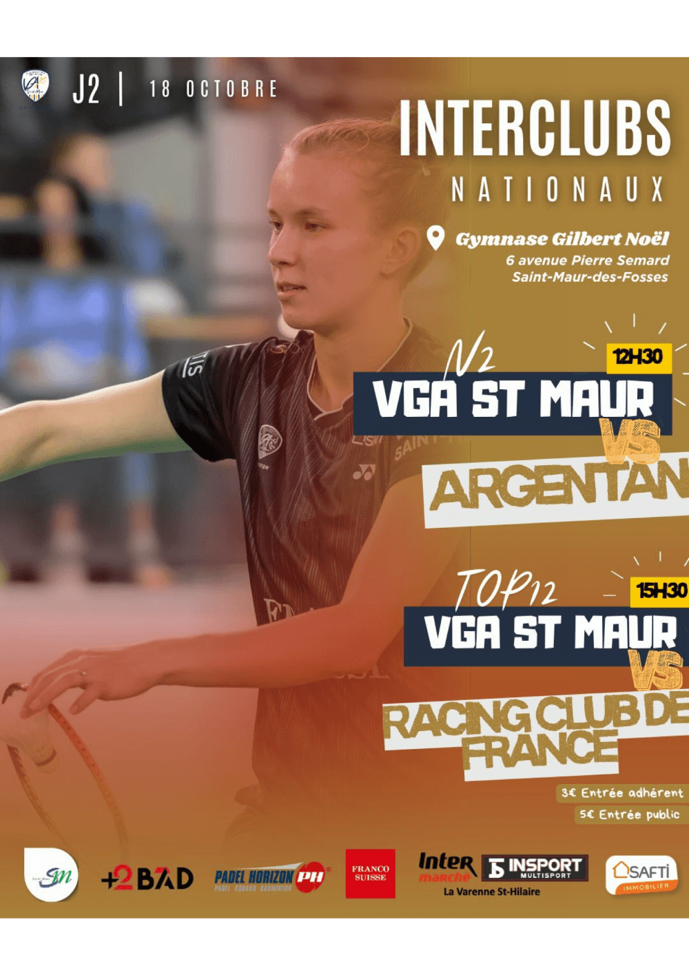 vssm affiche 2eme journee icn